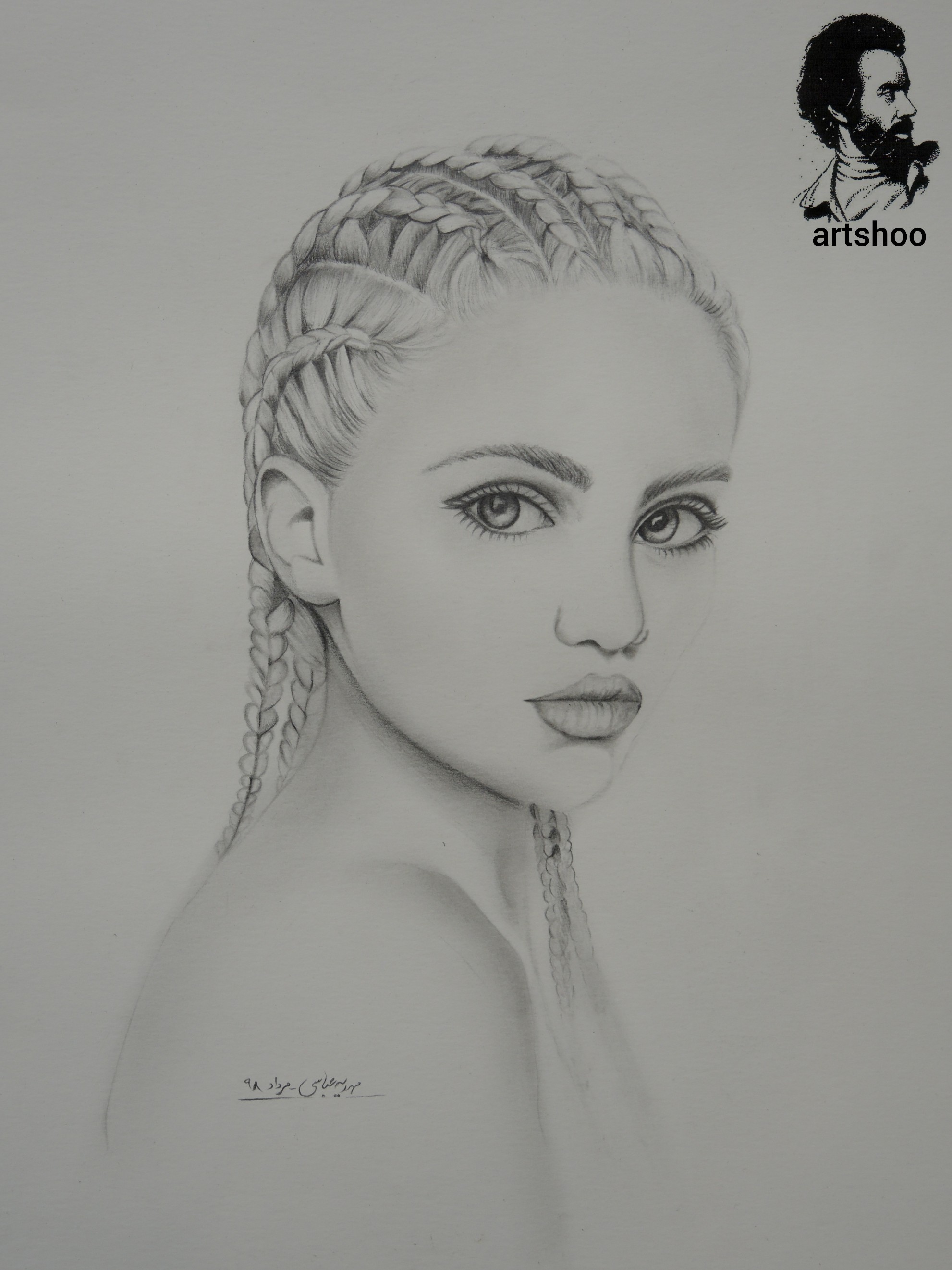 نقاشی سیاه قلم